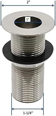 Stainless Steel Bar Sink Drain 1 NPS 4 Pcs
