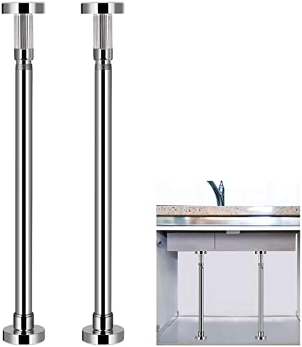 Sanbege 2 Pcs Adjustable Undermount Sink Brackets 1