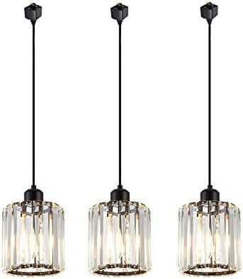 Kiven 3-Light H Track Pendant Sconces Matte Black
