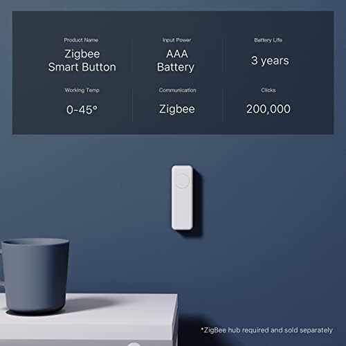 THIRDREALITY ZigBee Smart Button Yellow 3-Way Remote Control
