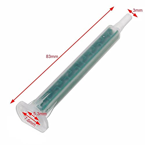 100pcs Epoxy Mixing Nozzles for AB Glue Cartridge