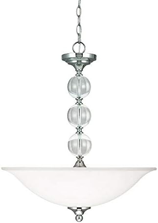Sea Gull Three Light Pendant 20 x 24 x 20 Chrome