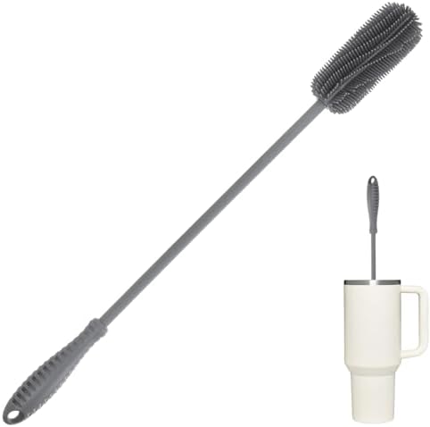 157 Silicone Bottle Brush for Stanley Vase Glassware and Narrow Neck Containers