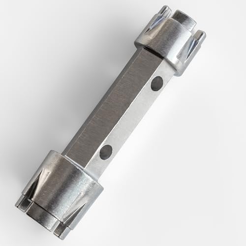 BearHut Dual Ended Tub Drain Wrench Tool