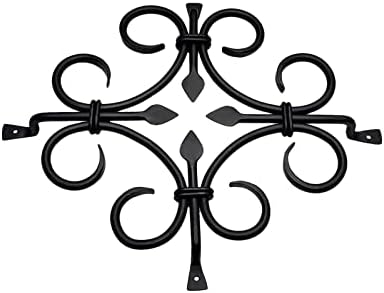 Prima Decorative Hardware Gate Speakeasy Grille - Black Iron 14x12x2