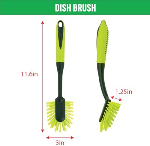 Pine-Sol Scrub Brush Set - 2 Piece Heavy Duty