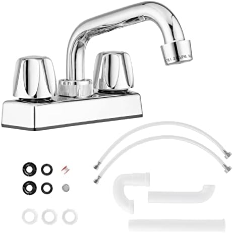 Pacific Bay Lynden Laundry Faucet with Swivel Spout