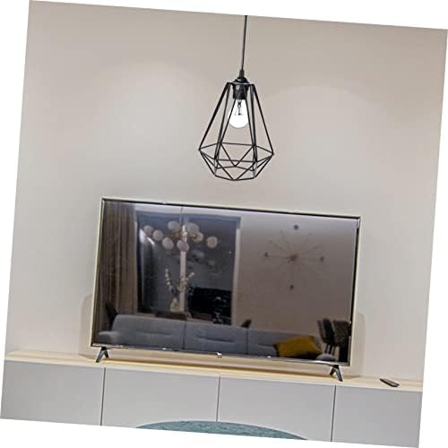 HOOTNEE Modern Decorative Wrought Iron Lamp Shade Candle Holder