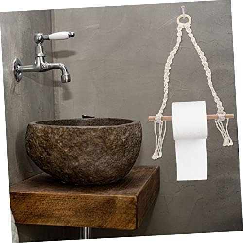 Angoily 1pc Wall Mounted Tissue Holder Nordic Style