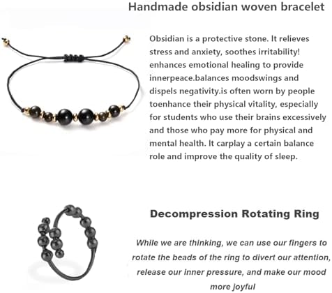 YNbaby 528Hz Meditation Whistle - Stress Relief Accessories with Obsidian Zodiac Sound Therapy