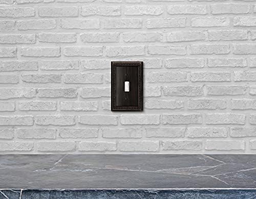 Henne Bery Sunken Pearls Wall Plate 2 Pack Aged Bronze