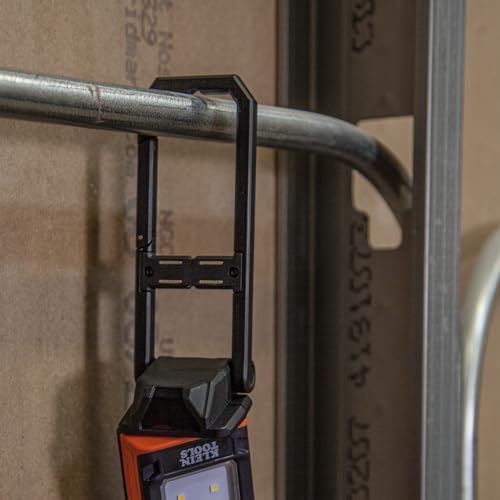 Klein Tools 56403 Rechargeable LED Work Light with Kickstand and Carabiner