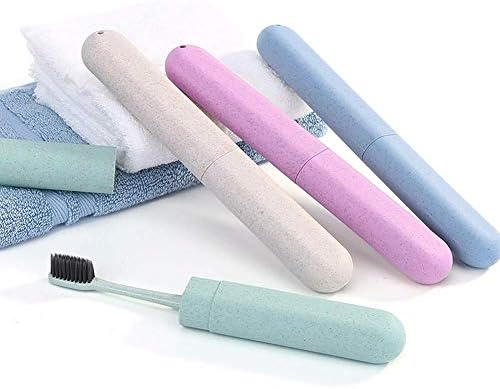 Hooqict 4 Pack Travel Toothbrush Cases