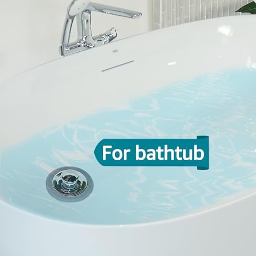 VIPMORE Universal Silicone Bathtub Drain Stopper
