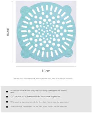 30 Pcs Disposable Hair Catcher for Bathroom Drain