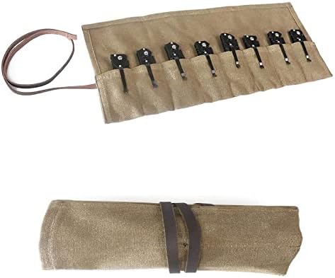 HERSENT Pocket Knife Roll Bag with 8 Slots 1