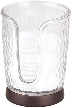 iDesign Rain Cup Dispenser Holder for Bathrooms