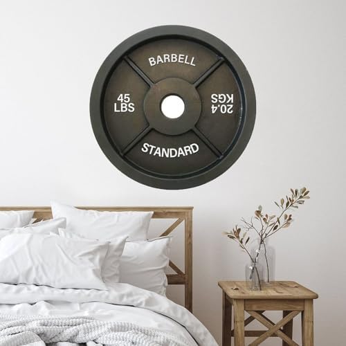 Powerlifting Wall Decal 28in for Home Gym Decor