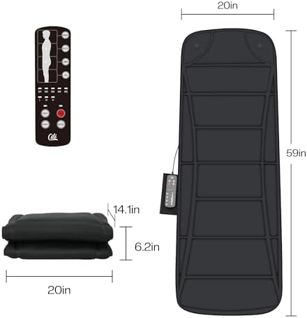 CILI Full Body Massage Mat with Heat and Vibration