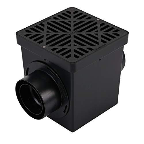 NDS 900BKITRTL1PK Square Catch Basin Drain Kit