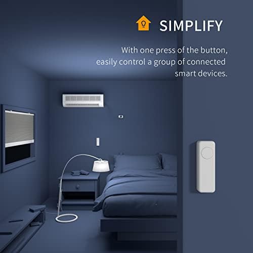 THIRDREALITY ZigBee Smart Button Yellow 3-Way Remote Control