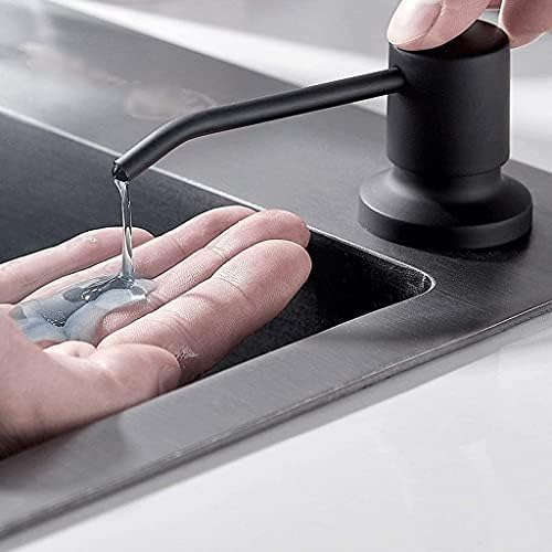 KAAZEE Brass Countertop Soap Dispenser 250ML Kitchen Sink Pump