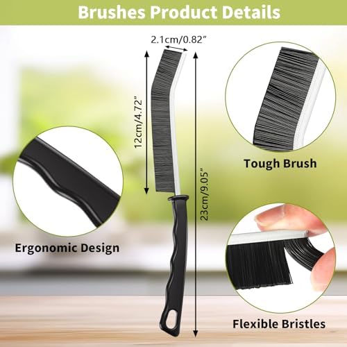 Tedmax 10 Pcs Crevice Cleaning Brush Set 1