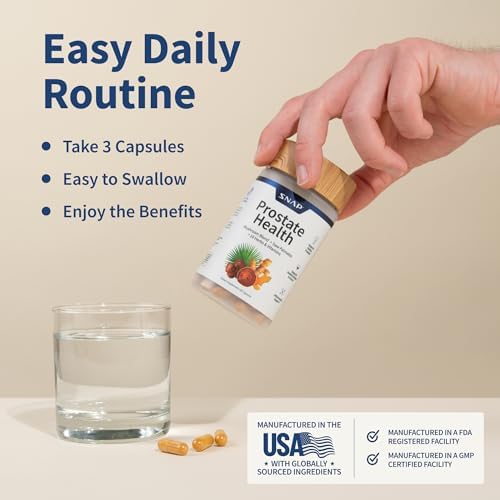 Snap Supplements Prostate Health Support 90 Capsules 1