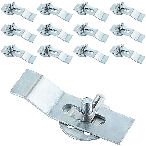 Enhon 12 Pack Sink Clips Kit - Silver 1