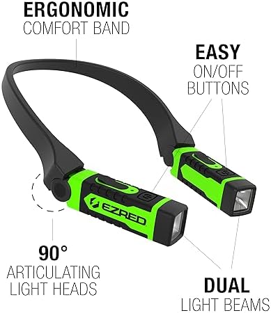 EZRED - Any Wear Neck Light Green NK15-GR