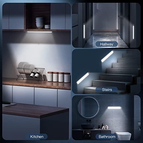 MCGOR 63 LED Motion Sensor Under Cabinet Light 2 Pack