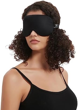 Alaska Bear Silk Sleep Mask for Comfortable Rest