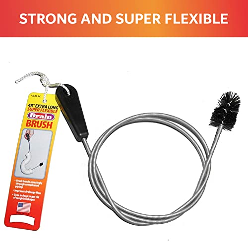 48 Flexible Drain Brush for Sinks AC Lines