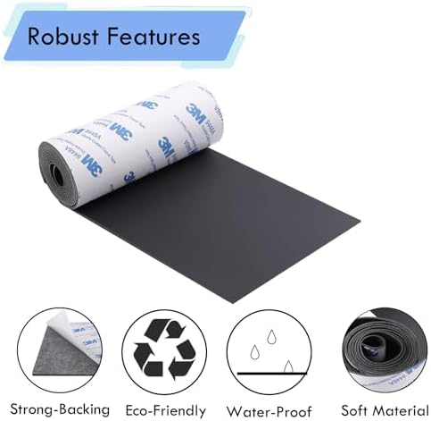 Non Slip Furniture Pads 4x40 inch Anti-Slip Rubber Silicone Pads Roll