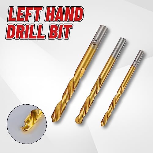 14 Piece Screw Extractor Set with Left Hand Drill Bits