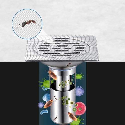 Disposable Shower Drain Hair Catcher 12-Pack