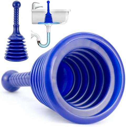Luigis Sink and Drain Plunger - Small and Powerful