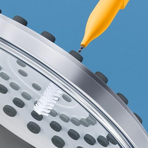 Lumkew Shower Head Cleaner Tool with 10 Picks and 3D Printer Brush