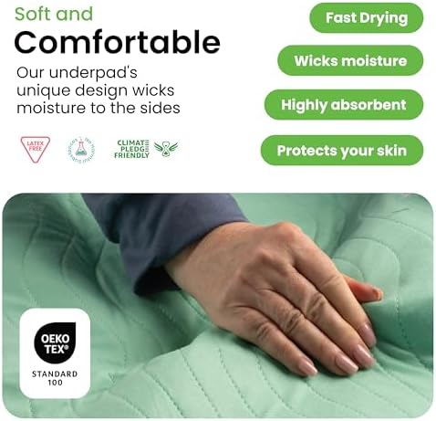 IMPROVIA Washable Underpads 34x36 500x Washable