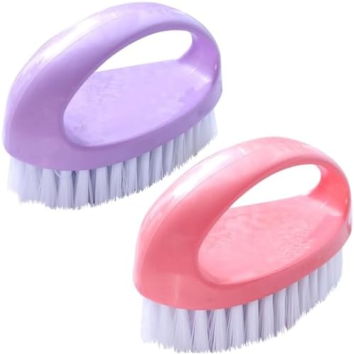 2 Pack Heavy Duty Scrub Brushes for Multi-Purpose Cleaning