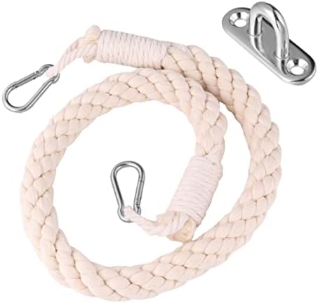 HOMSFOU Nautical Rope Toilet Paper Holder 60cm Wall Mount