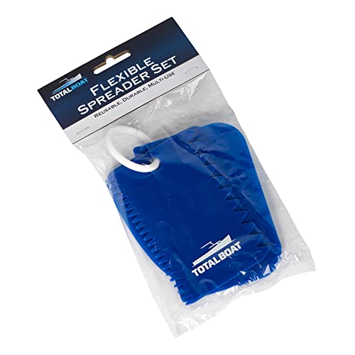 TotalBoat Flexible Resin Spreaders Set - 3-Tool Reusable Kit