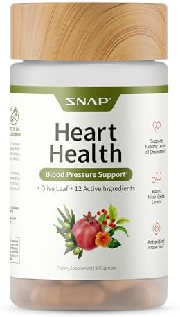 Snap Supplements Heart Health Support 90 Capsules