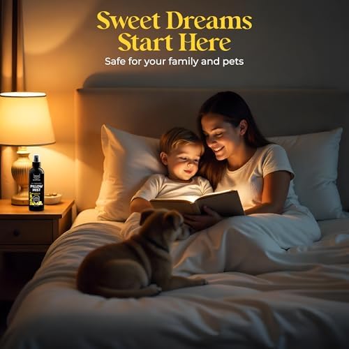Aromasong Bamboo Honey Pillow Mist - Natural Sleep Spray for Deep Restful Slumber