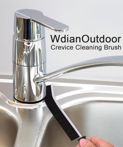 Wdianoutdoor Crevice Cleaning Brush Set 3 Pcs Slim Gap Tool