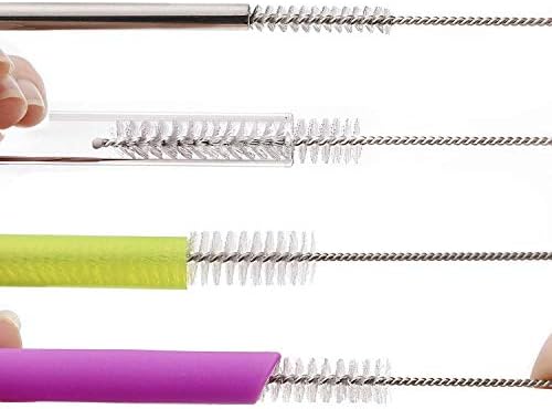 Long Straw Brush Set of 10 with 10 Different Diameters