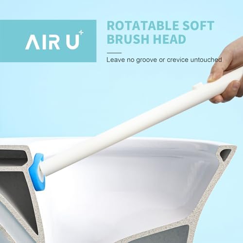 AIR U Toilet Brush Starter Kit with 24 Refills
