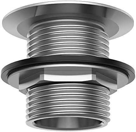 Leyso Stainless Steel Bar Sink Drain 1 NPS Thread