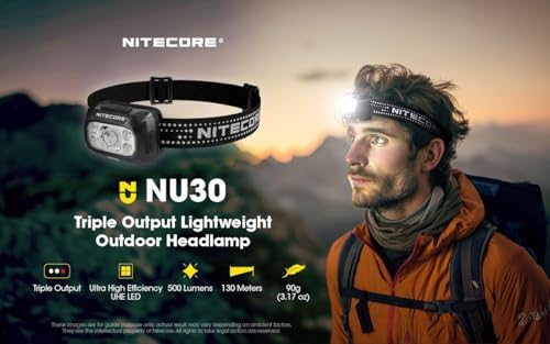 Nitecore NU30 Triple Output Headlamp