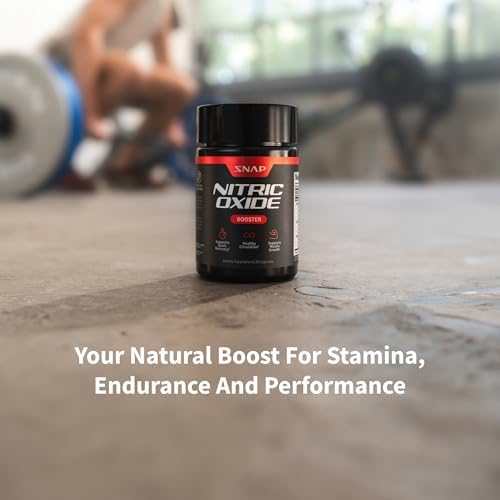 Snap Supplements Nitric Oxide Booster 60 Capsules